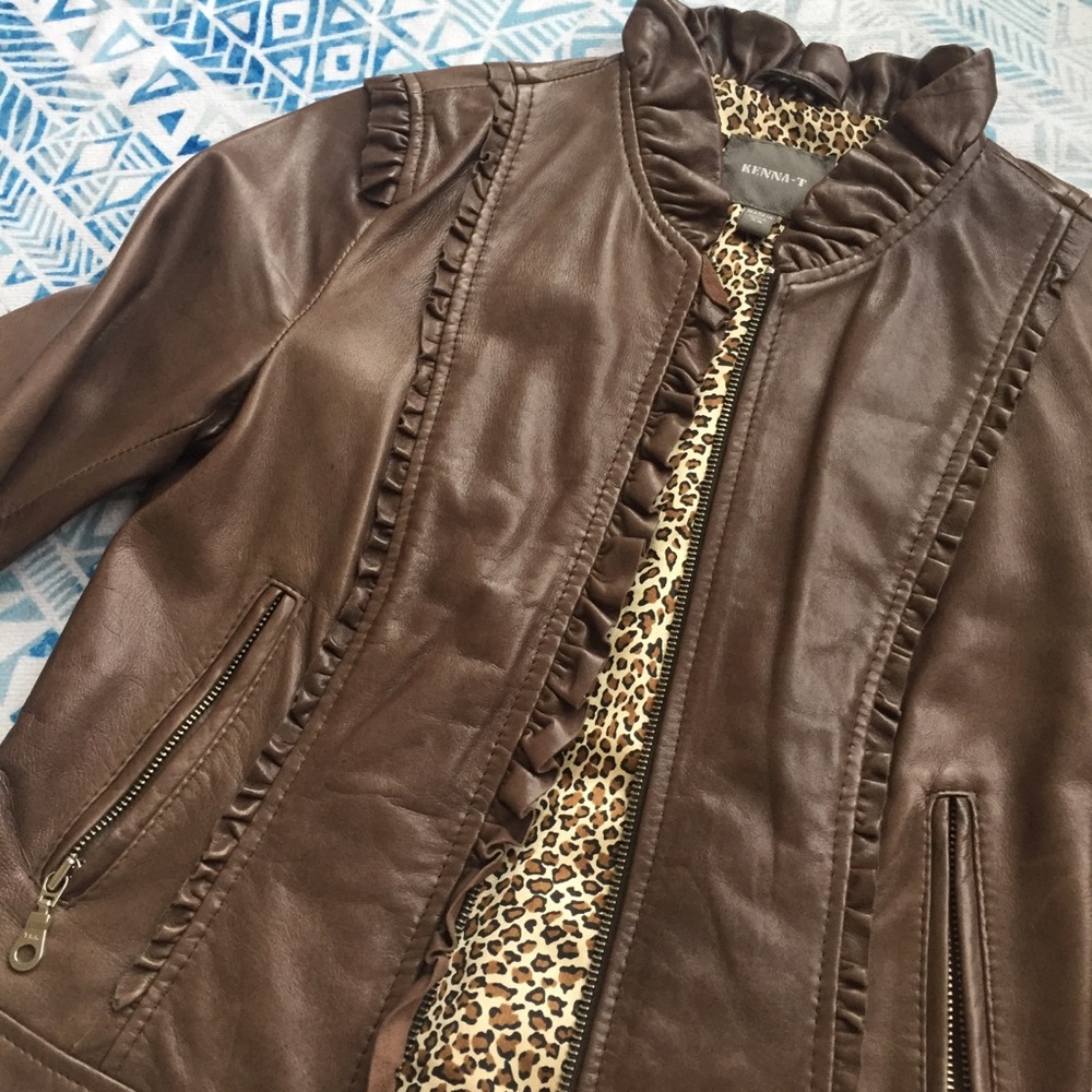 Kenna-T Leather Jacket - Picture 4 of 5